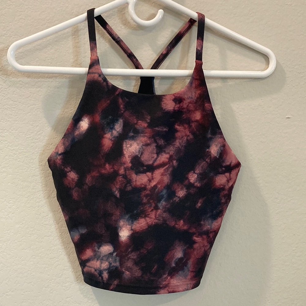 Old Navy Light Support PowerSoft Longline Sports Bra for Women, Size Small